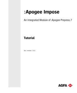 Apogee Impose - Academy Extras