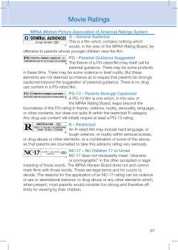 Movie Ratings