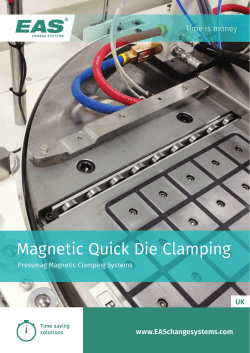 Magnetic Quick Die Clamping
