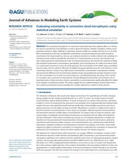 Evaluating uncertainty in convective cloud microphysics using