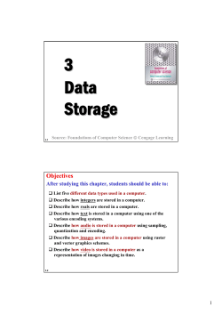 3 Data Storage