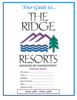 The Ridge Guide