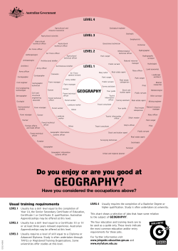 PDF file of Do you enjoy or are you good at Geography?