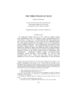 the three phases of mead