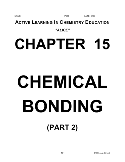 chapter 15 chemical bonding
