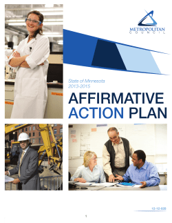 affirmative action plan