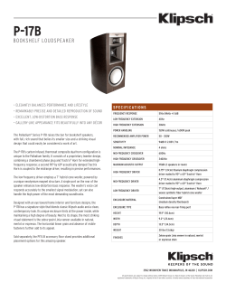 BOOKSHELF LOUDSPEAKER