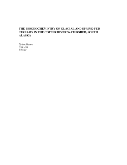 Alaska Paper - Center for Watershed Sciences
