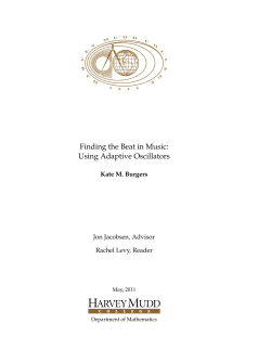 Finding the Beat in Music: Using Adaptive Oscillators