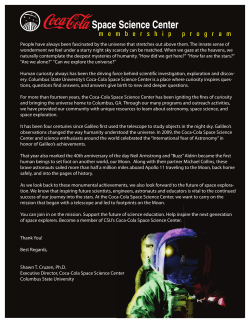 membershipprogram - Coca-Cola Space Science Center
