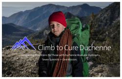 sponsor pdf - Climb to CureDuchenne
