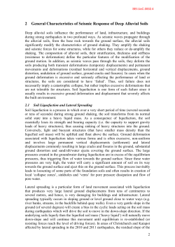 2 General Characteristics of Seismic Response of Deep Alluvial Soils