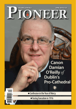 April 2016 - Pioneer Association