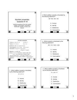 Number properties Question # 18
