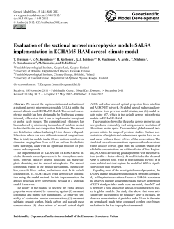 Evaluation of the sectional aerosol microphysics module SALSA