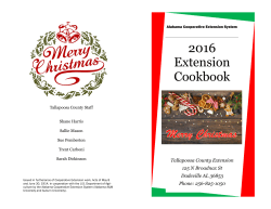 2016 Extension Cookbook - County Offices