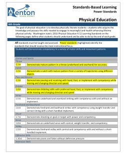 Physical Education - Renton School District