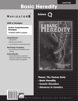 Basic Heredity TG