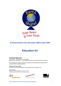 Earth Quest - Outer Space to Inner Earth
