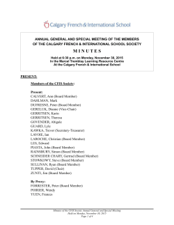 Minutes of 2015-11-30 Society AGM (draft 1) 2