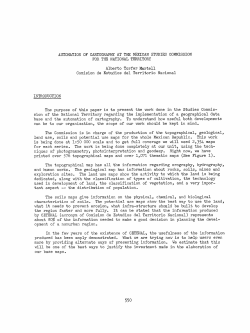 Automation of Cartography at the Mexican Studies