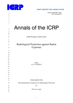 Radiological Protection against Radon Exposure