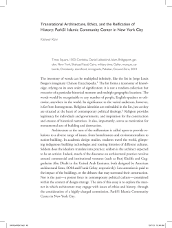 Park51 Islamic Community Center in New York