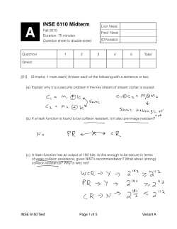 INSE 6110 Midterm