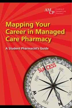 Mapping Your Career in Managed Care Pharmacy