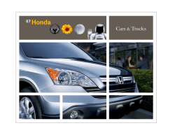Cars Trucks - Honda Automobiles