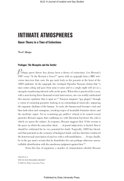 IntImate atmospheres