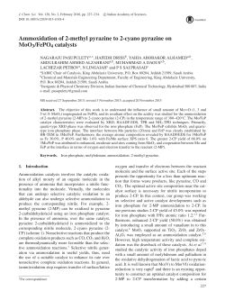 Fulltext PDF - Indian Academy of Sciences