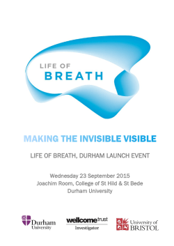 a copy of the programme