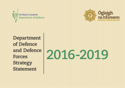 Department of Defence and Defence Forces Strategy Statement