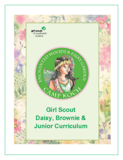 Enchanted Woods Leader Guide - Girl Scouts of Southwest Indiana