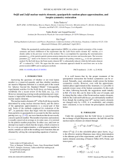 0&nu;&beta;&beta; and 2&nu;&beta;&beta; nuclear matrix elements, quasiparticle random