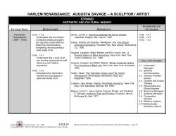 harlem renaissance: augusta savage – a sculptor / artist