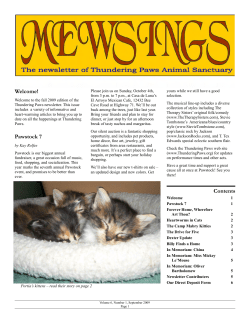 September, 2009 - Volume 6, Issue 1