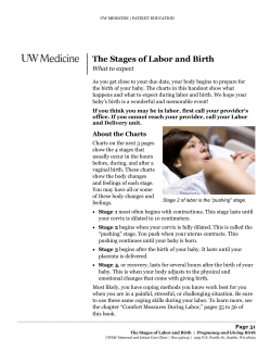 The Stages of Labor and Birth - UWMC Health On-Line