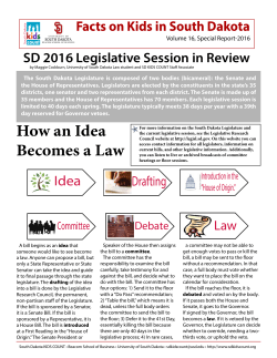 SD Legislative Session in Review