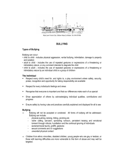 bullying - Naas LTC