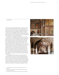 This book, Heritage of the Mughal World, is based on the work