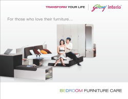 Care for Bedroom Sets and Beds