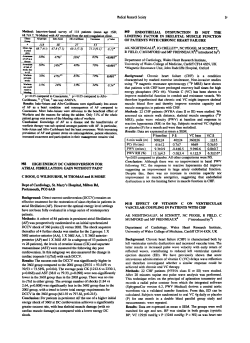 Endothelial Dysfunction is Not the Limiting Factor in Skeletal Muscle