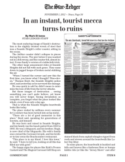 In an instant, tourist mecca turns to ruins