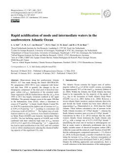 Rapid acidification of mode and intermediate