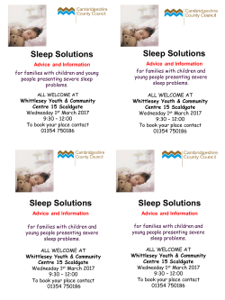 Sleep Solutions