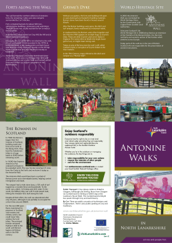 Antonine Walks - North Lanarkshire Council