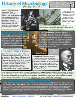 History of Microbiology Study Guide