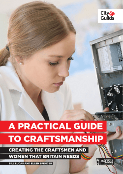 a practical guide to craftsmanship